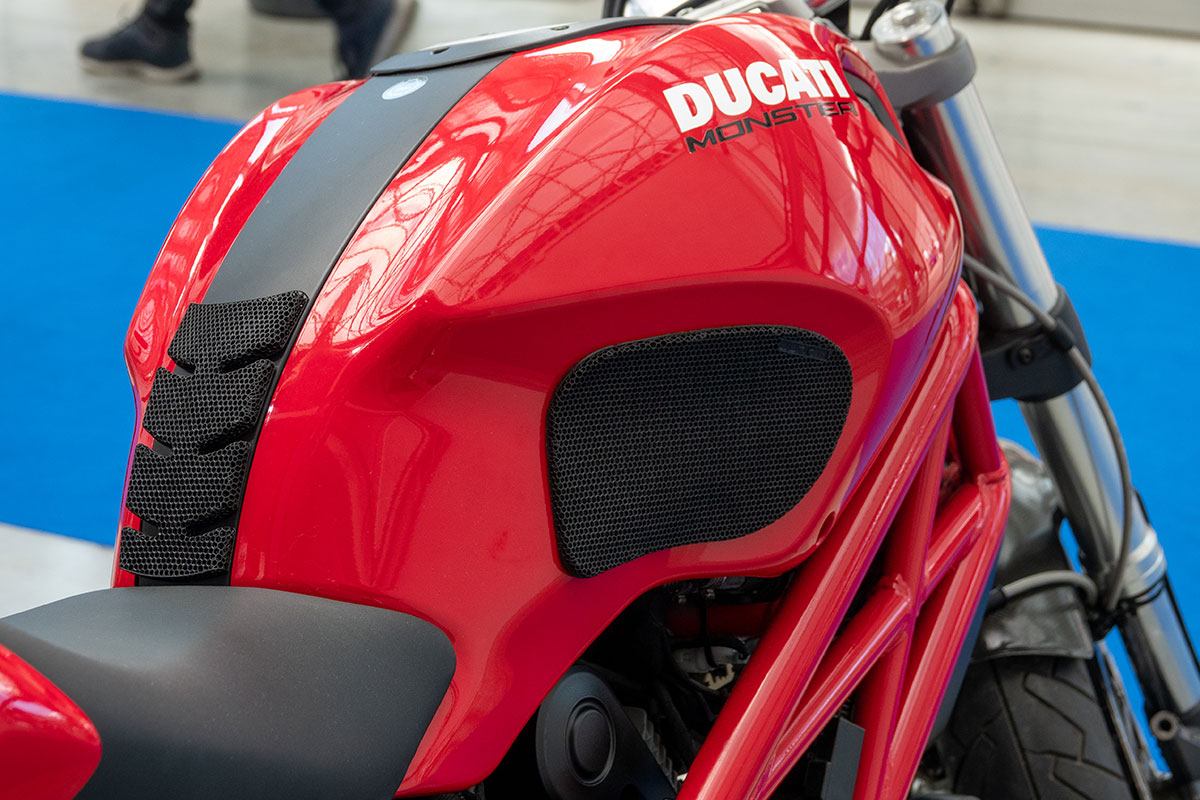 3D printed Ducati Monster pad