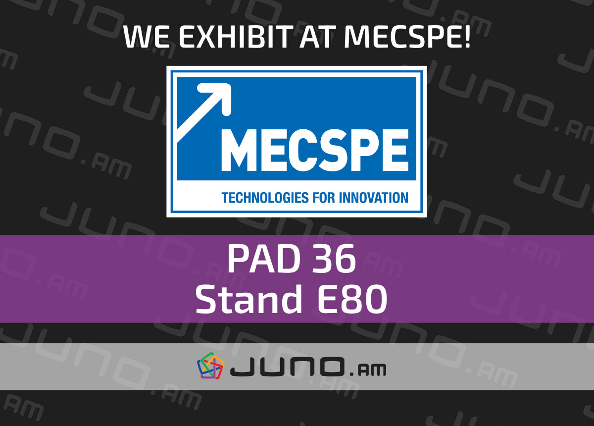 Juno is exhibiting at MECSPE 2024 in Bologna, Italy